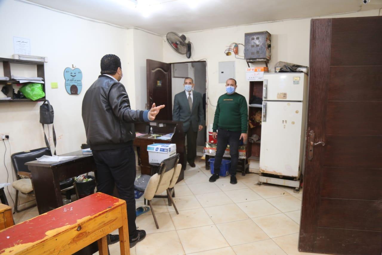 محافظ كفر الشيخ يغلق7مراكز دروس خصوصية خلال حملة بالعاصمة